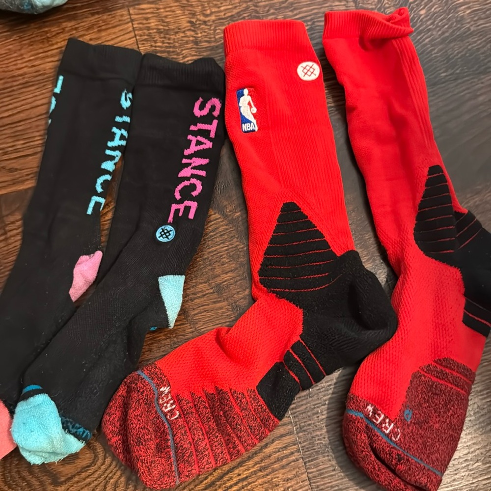 2 pr Stance mens socks size L